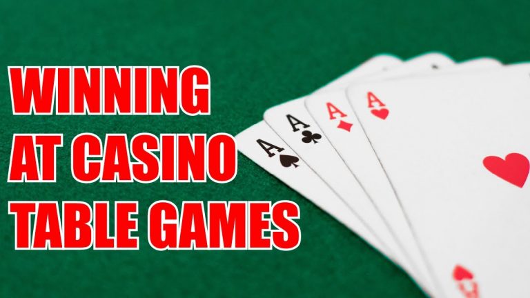 Winning on Table Games – Gambler #4