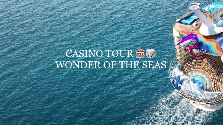 Wonder of the Seas ||| CASINO TOUR #wonderoftheseas #royalcaribbean #casino #casinoroyale