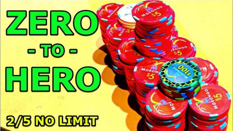 ZERO to HERO! How I got started in POKER with NO money! 2/5 NL Morongo Poker Vlog EP 15