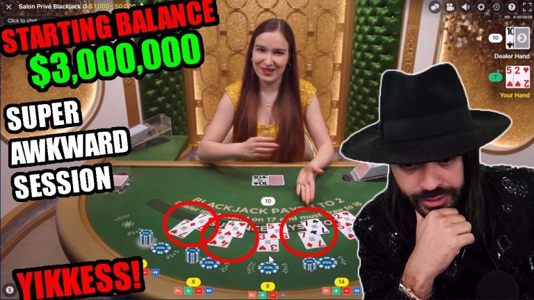 $3,000,000 Starting Balance | Roshtein | Highstakes BlackJack