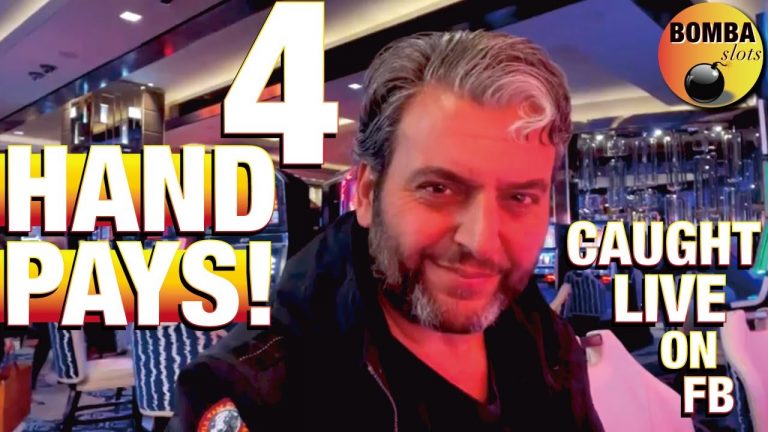 4 JACKPOTS! HIGHLIGHTS From One of My Facebook LIVESTREAMS recorded Live Last Month on FB!