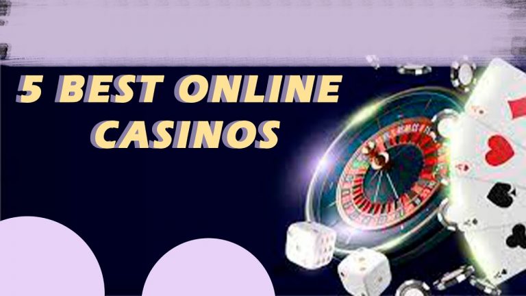 5 BEST Online Casinos You Cant Miss in 2022. Great Fun and Huge Bonuses!