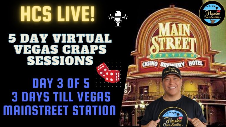 5 Day Virtual Vegas: Live Craps Session at the Mainstreet Station Casino