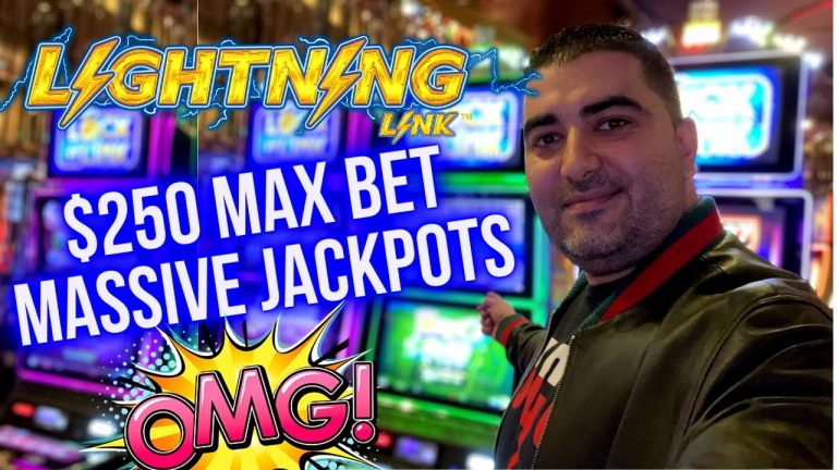 $50,000 Live Casino Play & $250 Max Bet MASSIVE JACKPOTS