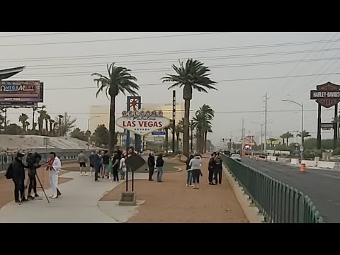 70mph WINDS! Live Look At Las Vegas Dust Storm!