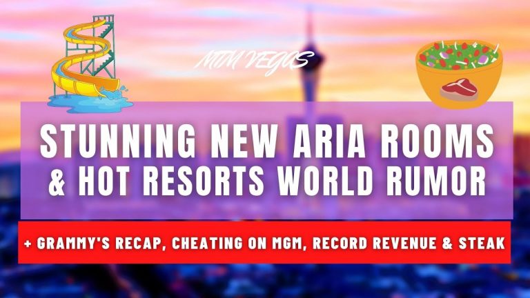 Aria’s Stunning Renovated Rooms, New Vegas Water Park Rumor & Circa’s April Fool’s Should Be Real