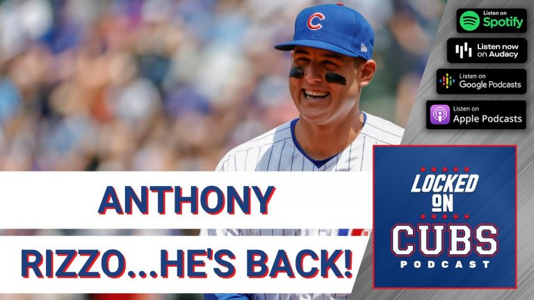 As It Was, Former Chicago Cubs Superstar Anthony Rizzo Is Back!!