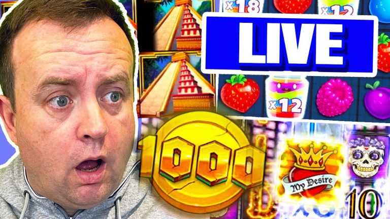 BIG BONUS HUNT!! LIVE SLOTS AND MORE!!