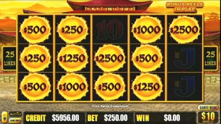 BIG JACKPOT WINS ON DRAGON LINK HAPPY & PROSPEROUS LOW DENOM A REAL SLOT MACHINE JACKPOT