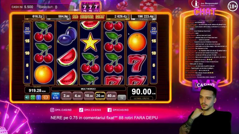 BONUS BUY 20 SPECIALE – 5.5K RON BUY IN | GOOD VIBES WITH WAVE @ DMX CASINO