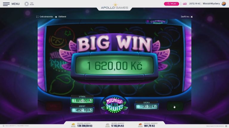 BOUCHÁM BEDNY #66 | APOLLO | MIDNIGHT FRUITS 81 | LIVE WINNING SLOTS