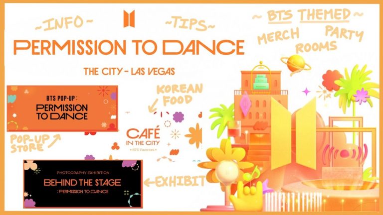 BTS PTD 2022 VEGAS THINGS TO DO | POP UP STORE, EXHIBITION, THEMED ROOM, NIGHTCLUB, KOREAN FOOD