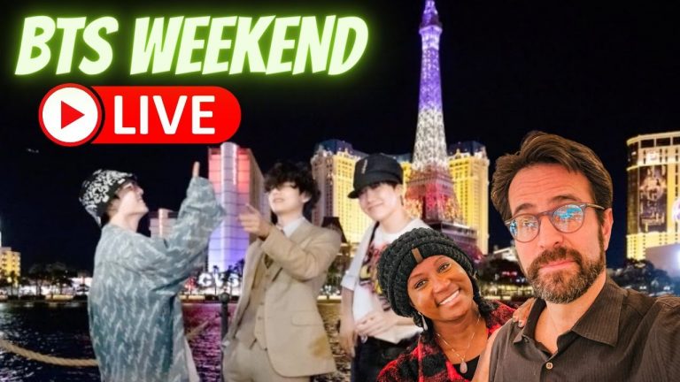 BTS in Las Vegas! Its Crazy RIGHT NOW! (watch this!)