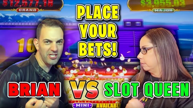 Brian VS Slot Queen Can I finally beat her? BIG BETS for the WIN!