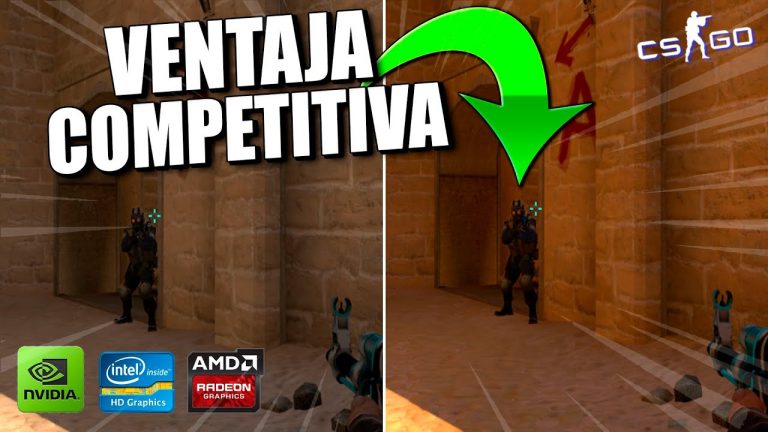 COMO MEJORAR LOS COLORES EN CSGO (Nvidia, AMD e Intel)