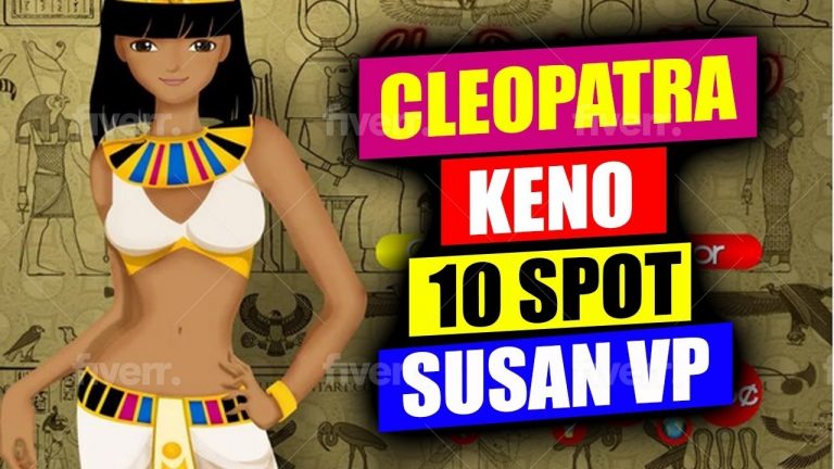 Cleopatra Keno 10 Spot Susan VP