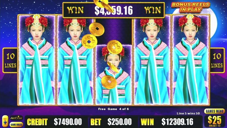 DRAGON LINK AUTUMN MOON MEGA JACKPOT WINS A REAL SLOT MACHINE JACKPOT