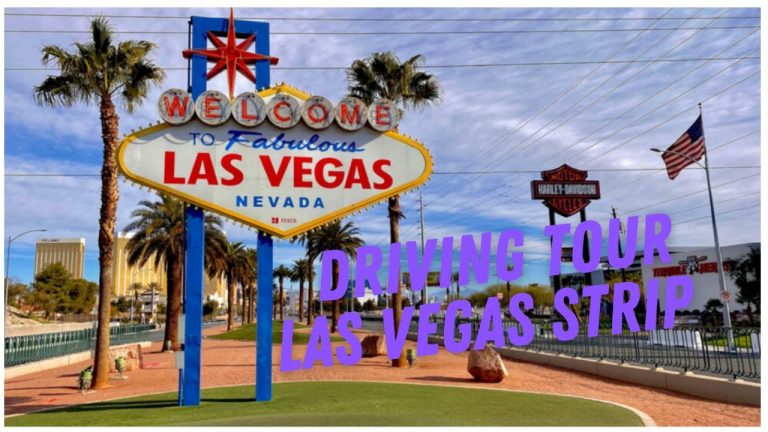 Driving Tour of the Las Vegas Strip and Downtown Las Vegas. 7:15am 4/25/2022 plus Allegiant Stadium.