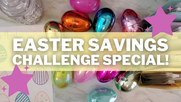 Easter Egg Hunt Savings Challenge Special | Collab Giveaway Winner Announced! | HAPPY EASTER!