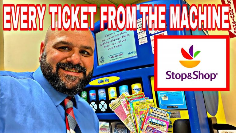 Every Ticket From The Vending Machine – Stop & Shop Reading – Mass Lottery #scratch #masslottery