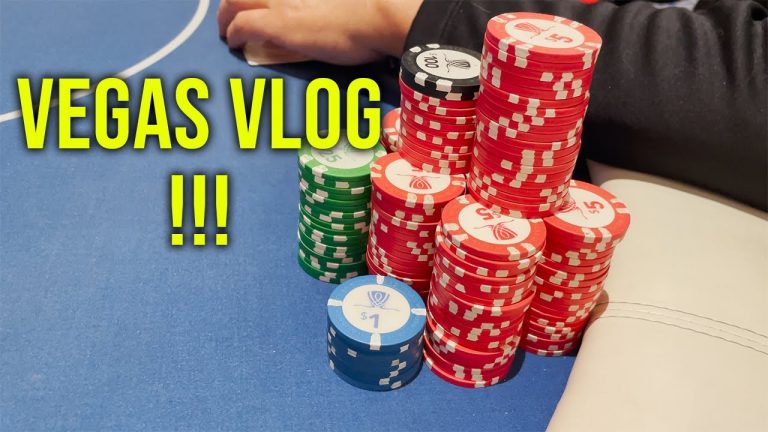 FIRST VEGAS Vlog! | Las Vegas Poker Vlog | Episode 11