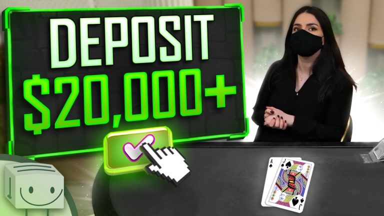 GAMBLING $20,000+ ON BLACKJACK!! (HUGE BETS)