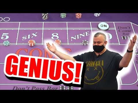 GENIUS! 30 Roll Craps Challenge – WIN BIG or BUST #133