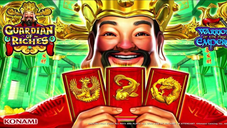 GUARDIAN OF RICHES WARRIOR OF THE FIRST EMPEROR REAL SLOT MACHINE JACKPOT WINS