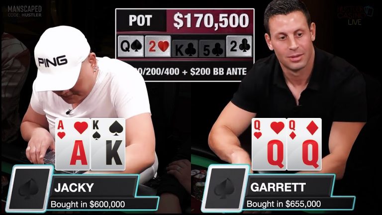 Garrett & Jacky BATTLE With $600,000 Stacks