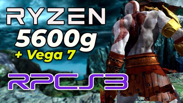 God Of War 3 (RPCS3) Ryzen 5600g + Vega 7 | DESEMPENHO INSANO COM GRÁFICO INTEGRADO!