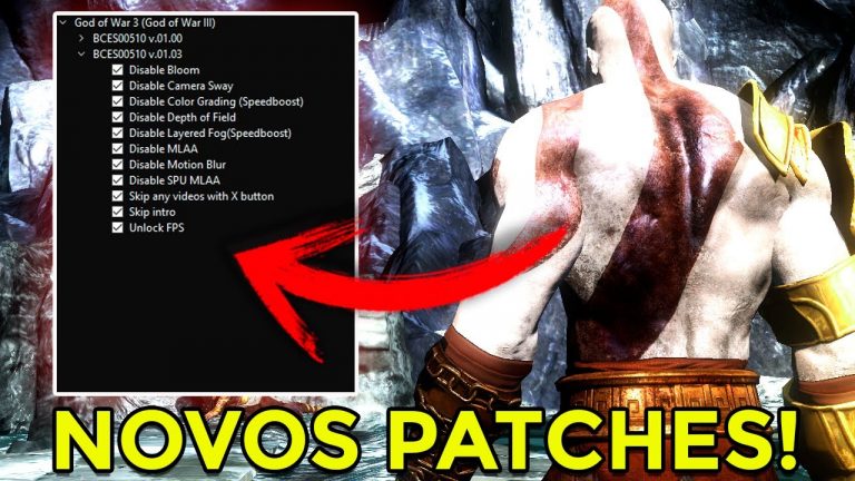 God of War 3 no RPCS3 – NOVOS GAME PATCHES! RYZEN 5600 + VEGA 7