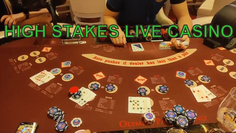 HIGH STAKES LIVE BLACKJACK, ULTIMATE TEXAS HOLD’EM AND SLOTS FROM TALLINN (07/04/22)