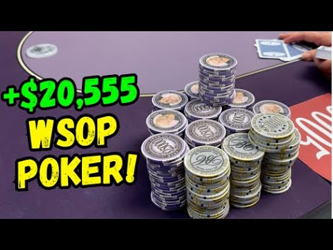 HOW I WON $20,555 IN A WSOP POKER TOURNAMENT! | Poker Vlog #422