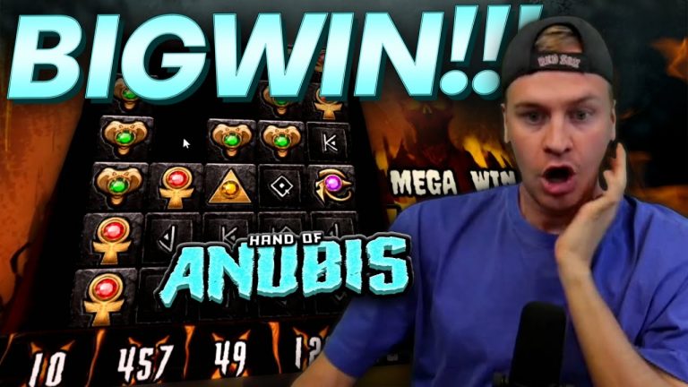 Hand Of Anubis Slot PAYS BIG! (New Slot)