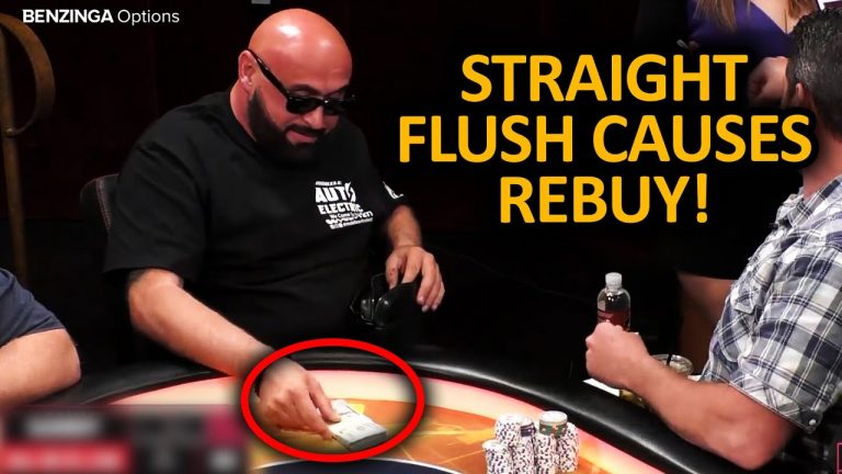 He REBUYS & runs into THE NUTS TWICE on Hustler Casino Live