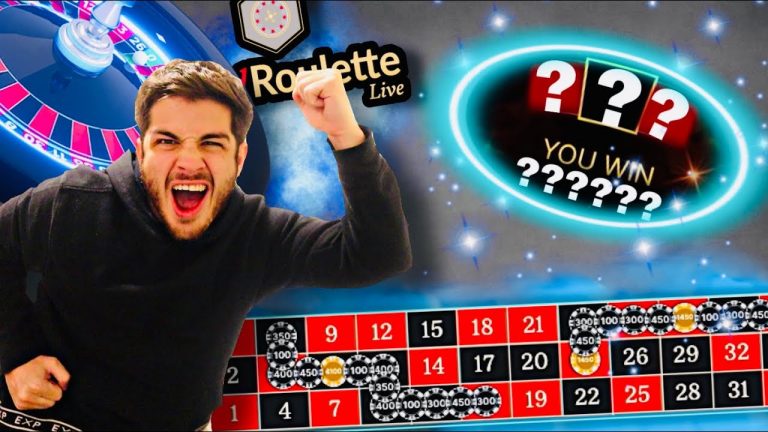 High Stakes Roulette Session On NEW Roulette Wheel!!!