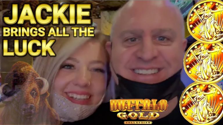 Hitting Jackpots Playing High Limit Buffalo Gold!