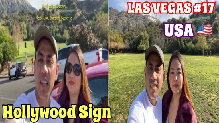 Hollywood Sign @ Lake Hollywood Park, California, USA | LAS VEGAS Trip in March 2022 #17