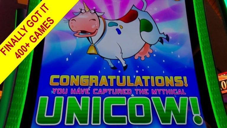 Huge Win UNICOW with 400+ GAMES Invaders Attack from the Planet Moolah | Las Vegas Slots 2022