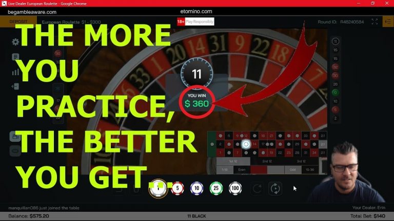 I took $200 and played inside bets to see if my numbers are showing up | Online Roulette Session