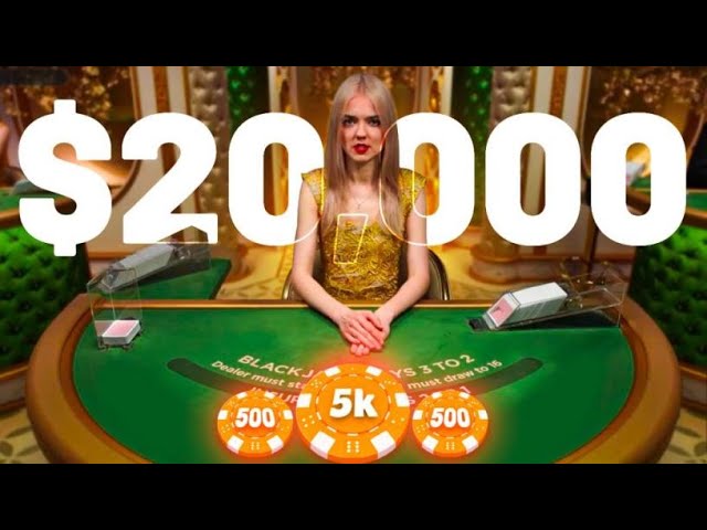 INSANE $20,000 Private Table Blackjack Session…