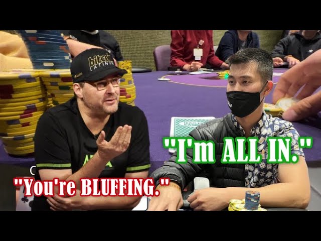 I’m ALL IN TWICE vs. PHIL HELLMUTH | Poker Vlog #33