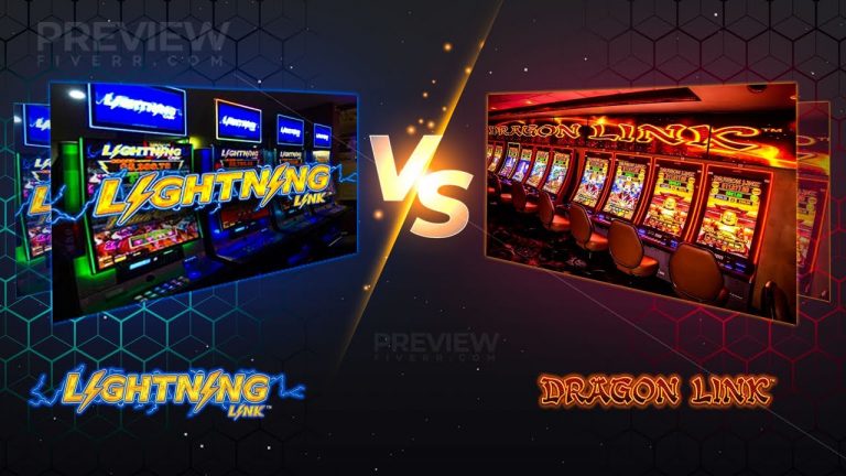 LIVE CASINO GAMING: DRAGON LINK VS LIGHTNING LINK | ARISTOCRAT SIBLING BATTLE | SLOT SISTAH