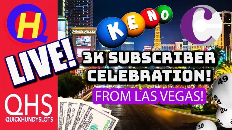 LIVE! Chasing HUGE KENO Jackpots in Las Vegas! #KENONATION