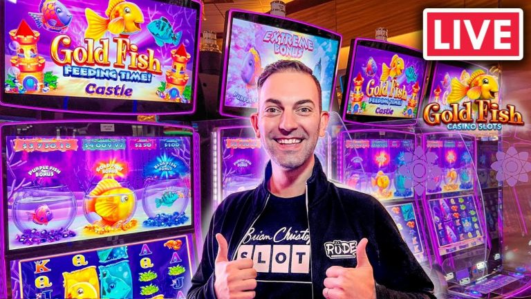 LIVE NEW Gold Fish Slot at Graton Casino!