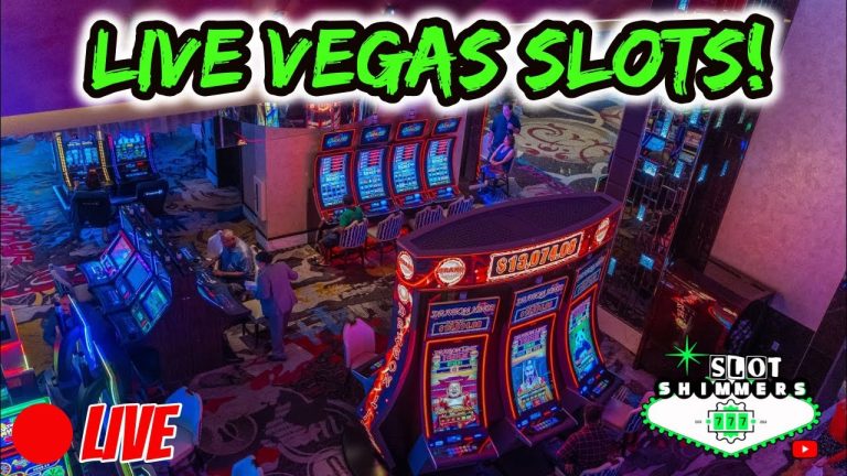 LIVE SLOTS LAS VEGAS JACKPOT HANDPAY HUNTING SLOT SHIMMERS