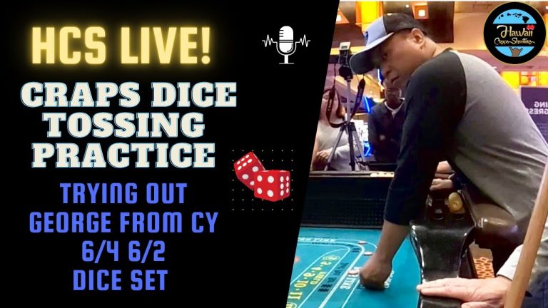 Live Craps Practice! Made $2400 Profit just on the ATS! Amazing!!!