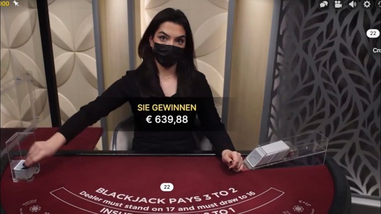 Live Dealer Blackjack Session