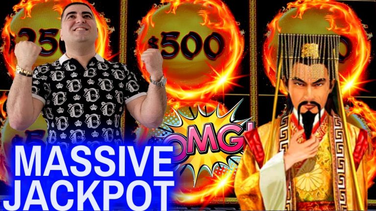 MASSIVE JACKPOT On Dragon Cash Slot Machine – How Many Jackpots I Won ?