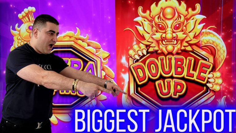 MASSIVE JACKPOT On New Slot Machine – Live Slot Play At Casino